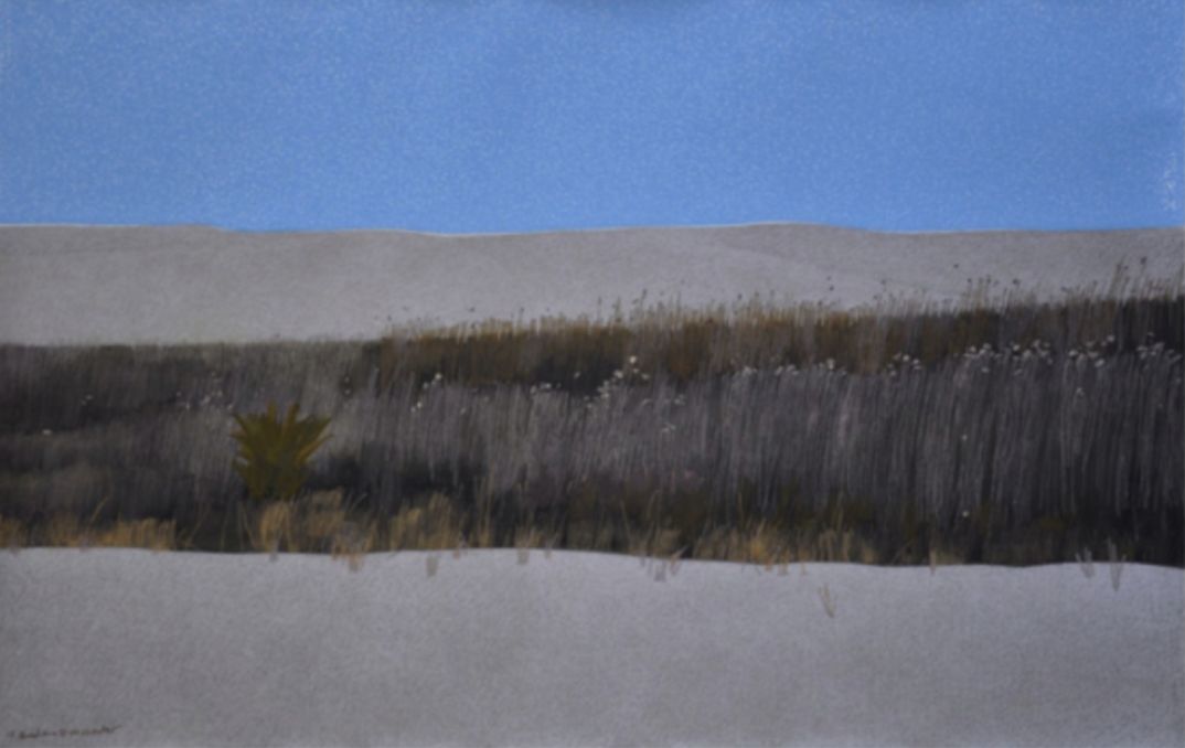 Landscape 9, 2015 — Oil on canvas.