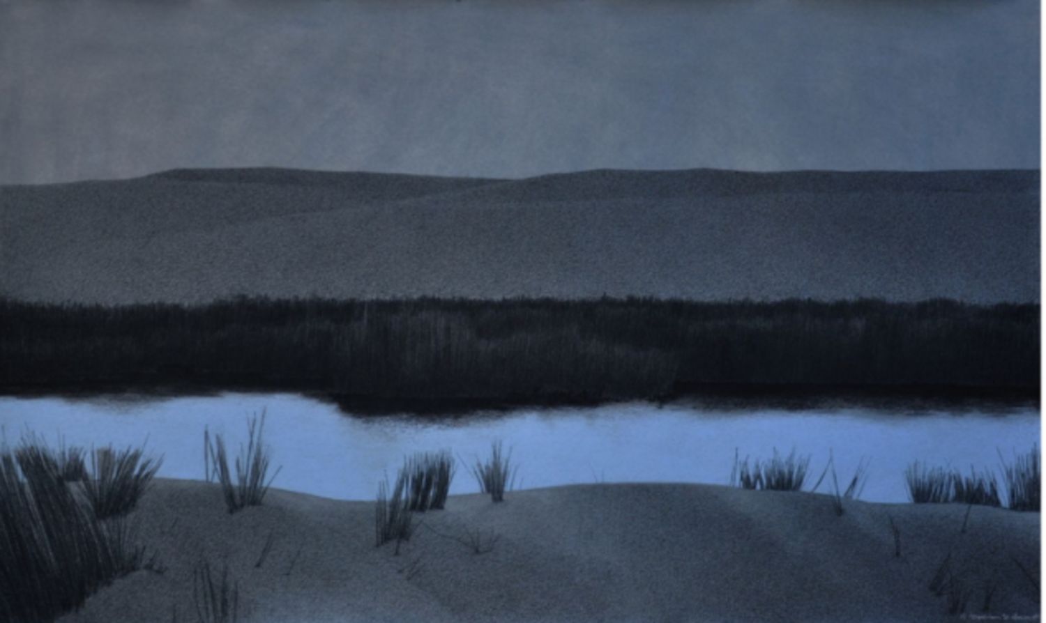 Landscape 12, 2015 — Oil on canvas.